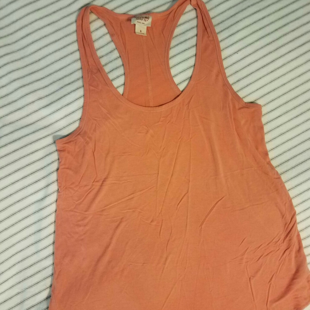 Peachy racerback tank